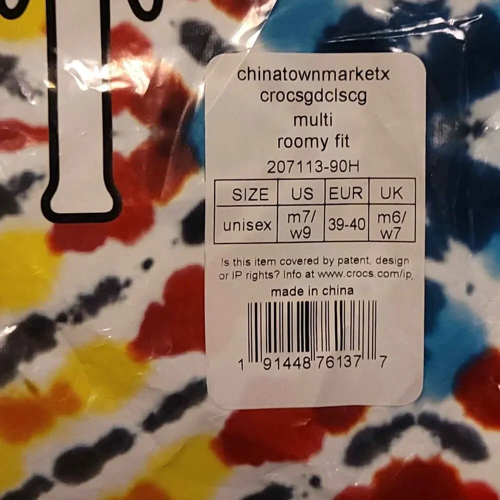 CROCS grateful dead